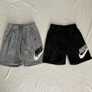 2 Nike Boys Club Fleece Terry Shorts Sweat shorts Small